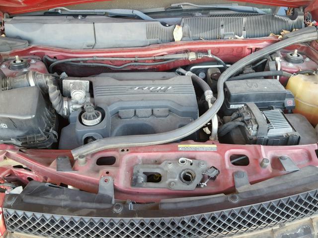 2CNDL13F766132022 - 2006 CHEVROLET EQUINOX LS RED photo 7