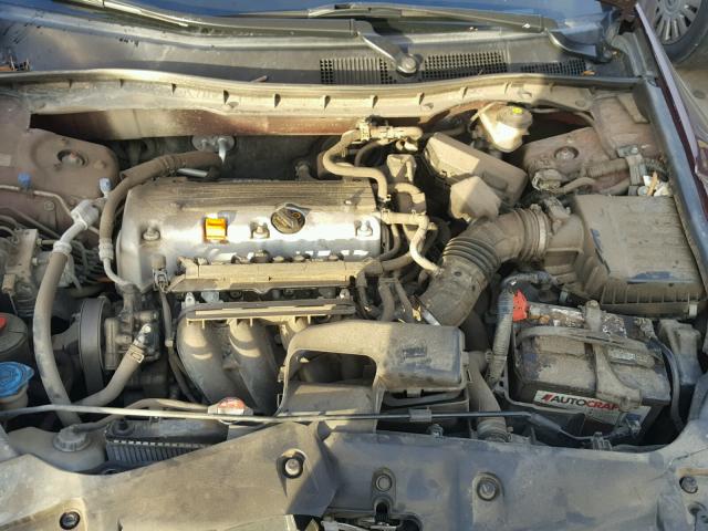 1HGCP2F30BA144880 - 2011 HONDA ACCORD LX BURGUNDY photo 7