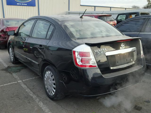 3N1AB6AP7BL657514 - 2011 NISSAN SENTRA 2.0 BLACK photo 3