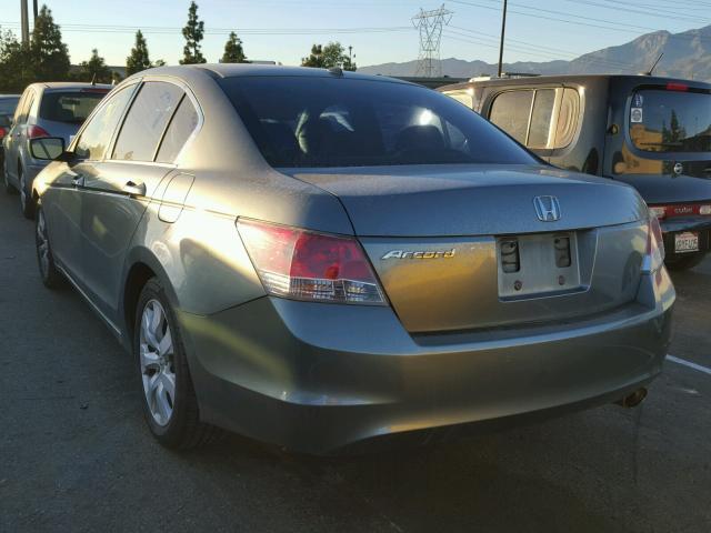 JHMCP26858C062648 - 2008 HONDA ACCORD EXL GREEN photo 3