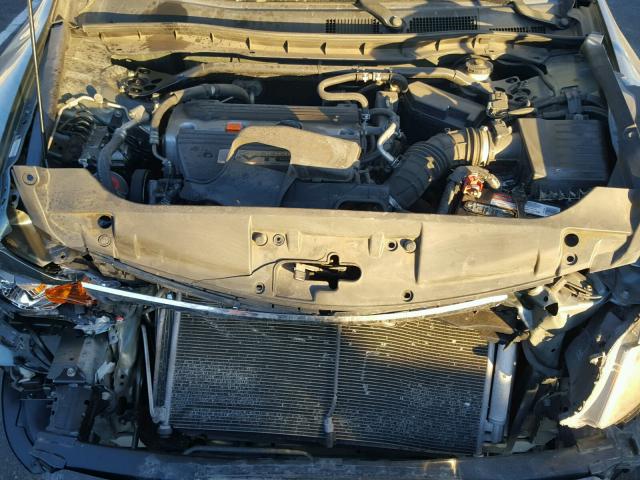 JHMCP26858C062648 - 2008 HONDA ACCORD EXL GREEN photo 7