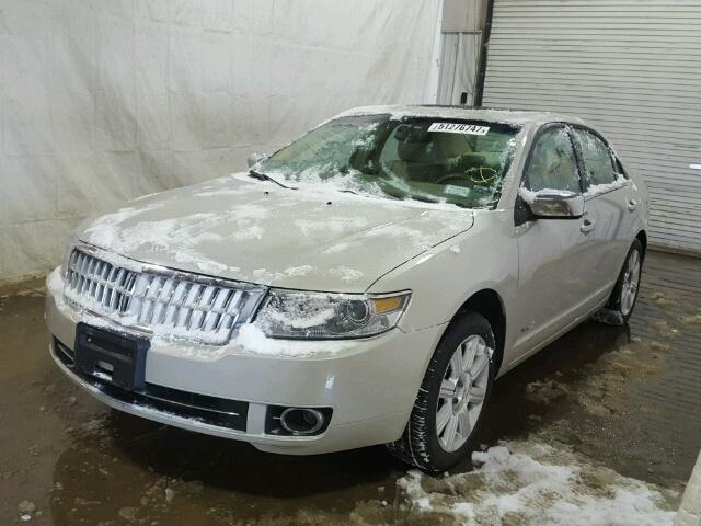 3LNHM28TX7R624959 - 2007 LINCOLN MKZ CREAM photo 2