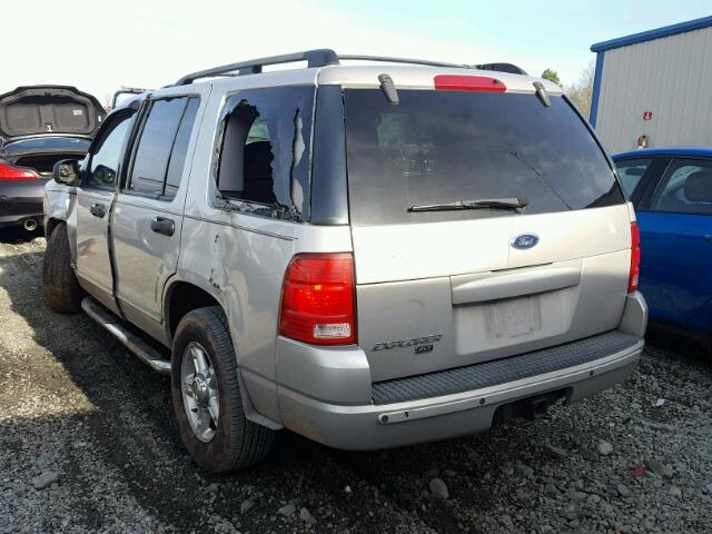 1FMZU73K24UB38974 - 2004 FORD EXPLORER X SILVER photo 3