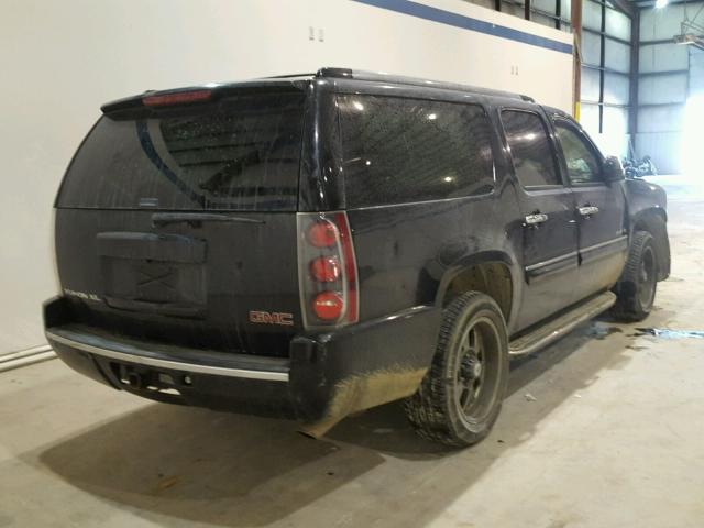 1GKFK66837J275018 - 2007 GMC YUKON XL D BLACK photo 4