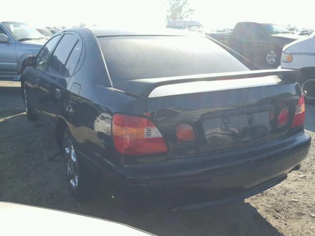 JT8BD68S6X0064722 - 1999 LEXUS GS 300 BLACK photo 3