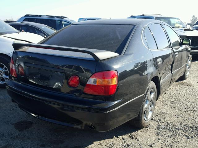 JT8BD68S6X0064722 - 1999 LEXUS GS 300 BLACK photo 4