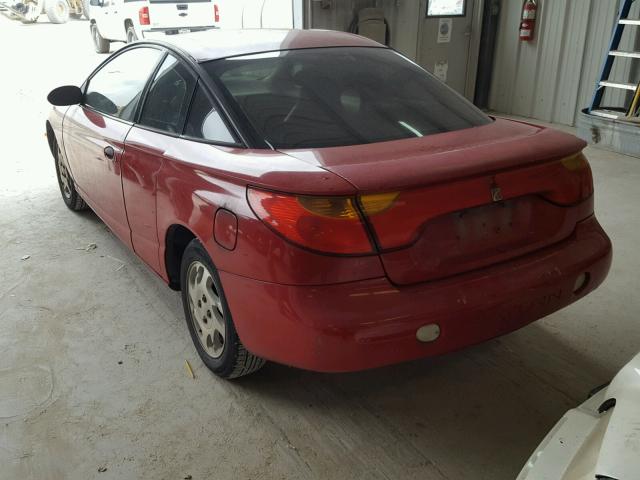 1G8ZN12852Z112402 - 2002 SATURN SC1 RED photo 3