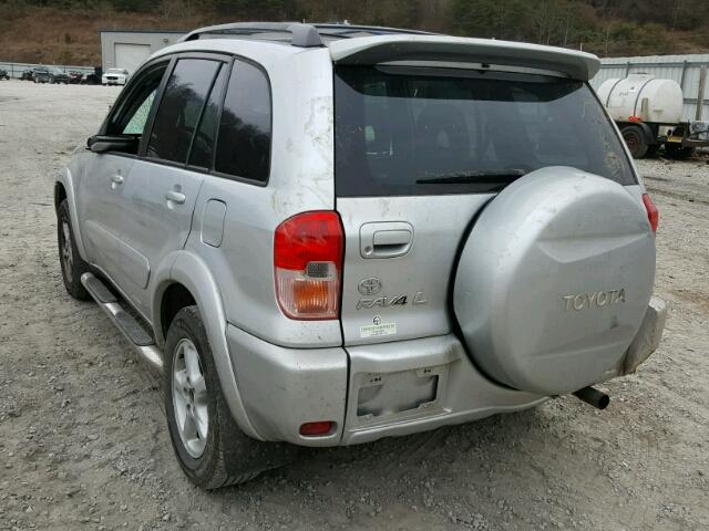 JTEHH20V826069159 - 2002 TOYOTA RAV4 SILVER photo 3