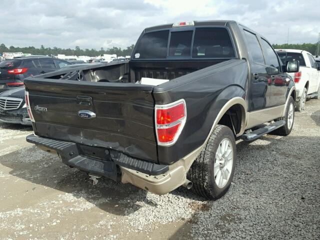 1FTPW12VX9FA51091 - 2009 FORD F150 SUPER BROWN photo 4