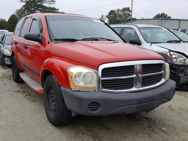 1D4HD38N85F585863 - 2005 DODGE DURANGO ST RED photo 1