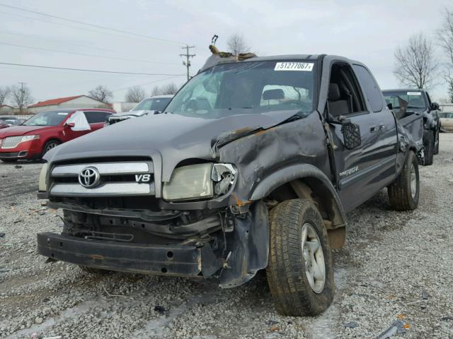 5TBBT44194S455029 - 2004 TOYOTA TUNDRA ACC GRAY photo 2