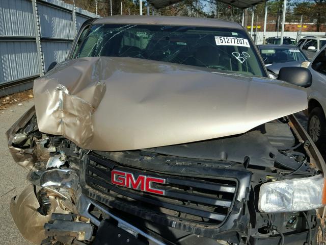 2GTEC13V961347799 - 2006 GMC NEW SIERRA GOLD photo 7