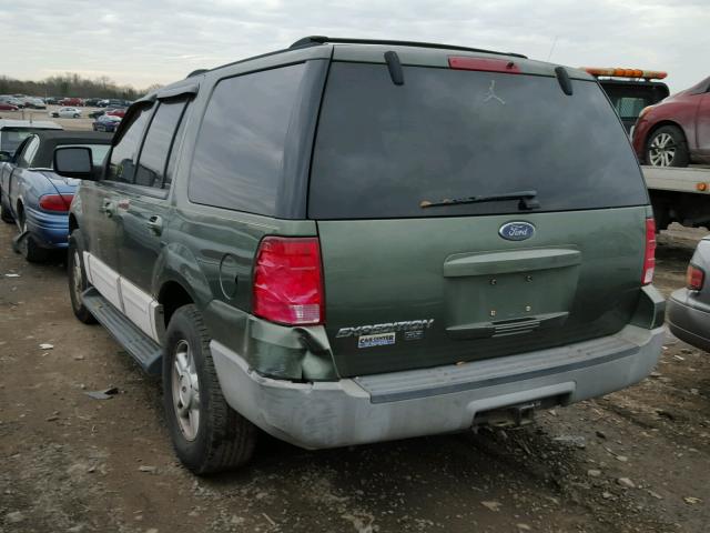 1FMPU16L23LB98024 - 2003 FORD EXPEDITION GREEN photo 3