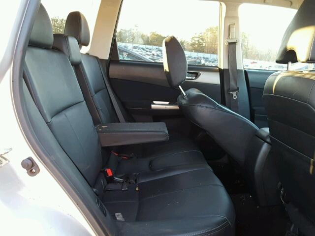 JF2SH6DC8AH901064 - 2010 SUBARU FORESTER 2 SILVER photo 6