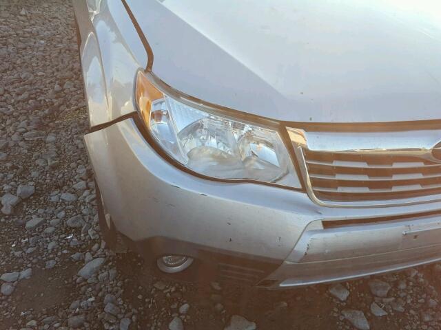 JF2SH6DC8AH901064 - 2010 SUBARU FORESTER 2 SILVER photo 9