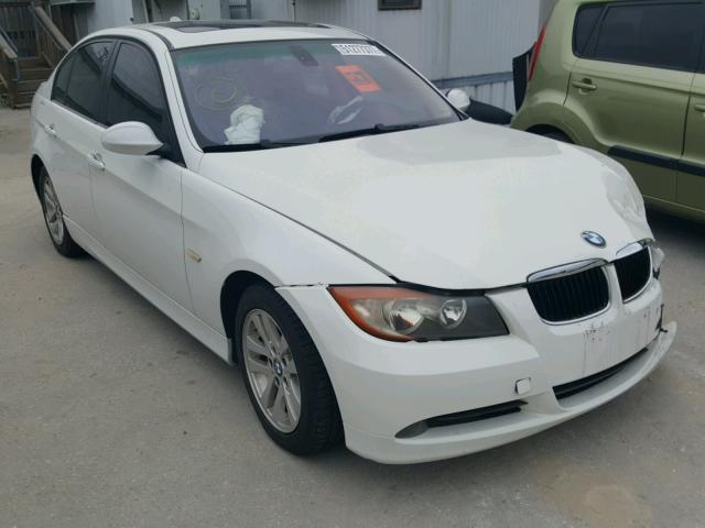 WBAVA37547NL10782 - 2007 BMW 328 I WHITE photo 1