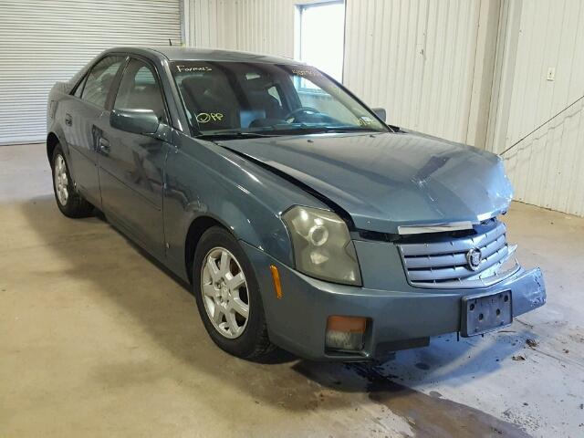 1G6DM57T660102045 - 2006 CADILLAC CTS BLUE photo 1