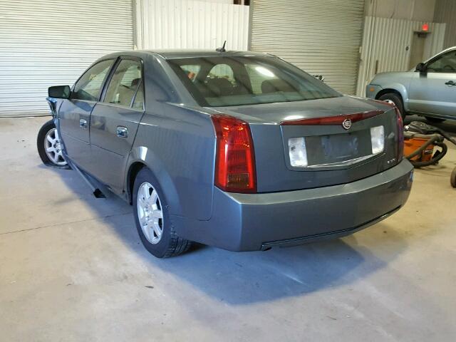 1G6DM57T660102045 - 2006 CADILLAC CTS BLUE photo 3