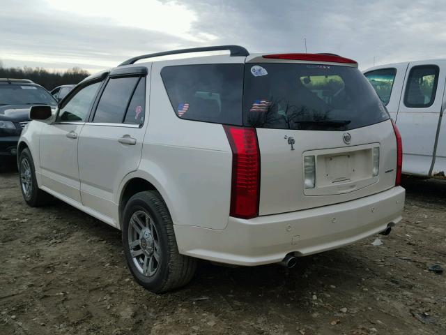 1GYDE637440128515 - 2004 CADILLAC SRX WHITE photo 3