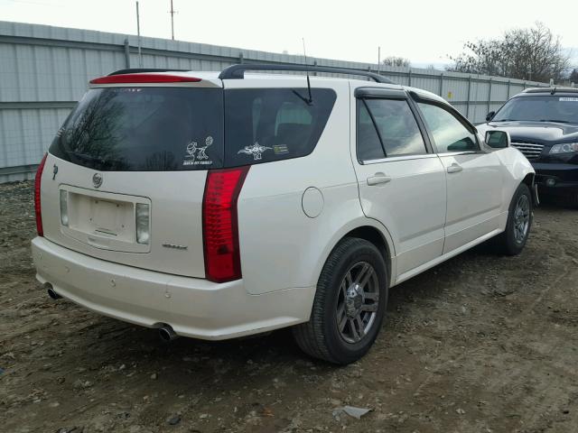 1GYDE637440128515 - 2004 CADILLAC SRX WHITE photo 4