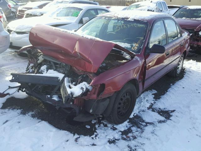 2T1AE09B8RC058600 - 1994 TOYOTA COROLLA LE 栗色 照片 2