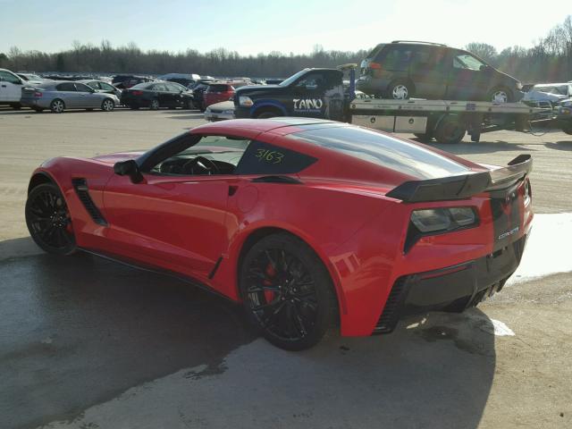 1G1YT2D60G5607221 - 2016 CHEVROLET CORVETTE 3 RED photo 3