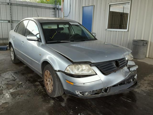 WVWPD63B63P345807 - 2003 VOLKSWAGEN PASSAT GLS SILVER photo 1