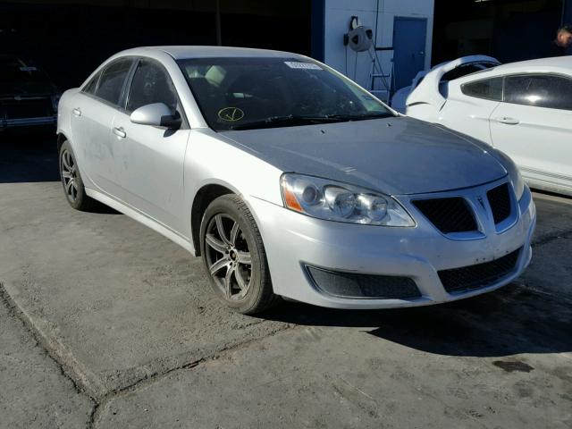 1G2ZA5E00A4117215 - 2010 PONTIAC G6 SILVER photo 1