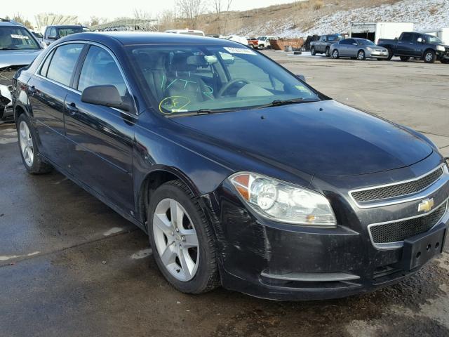 1G1ZG57B09F225531 - 2009 CHEVROLET MALIBU LS BLACK photo 1