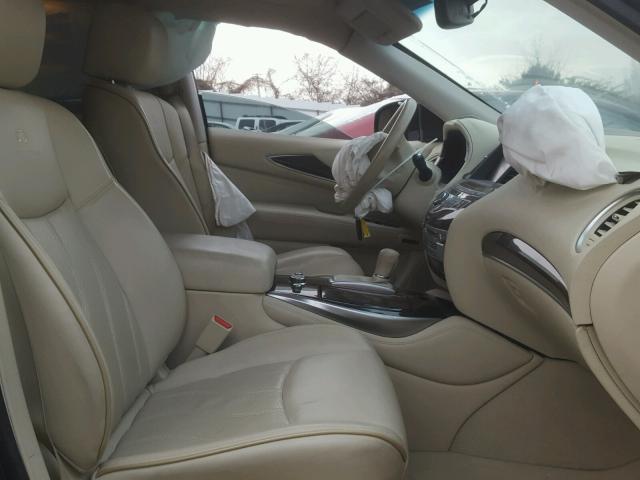 5N1AL0MM7DC338763 - 2013 INFINITI JX35 BASE BLUE photo 5