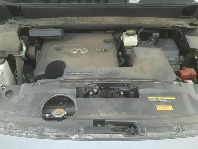 5N1AL0MM7DC338763 - 2013 INFINITI JX35 BASE BLUE photo 7