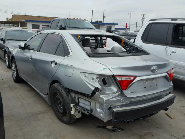 4T1BF1FK3HU622050 - 2017 TOYOTA CAMRY LE SILVER photo 3