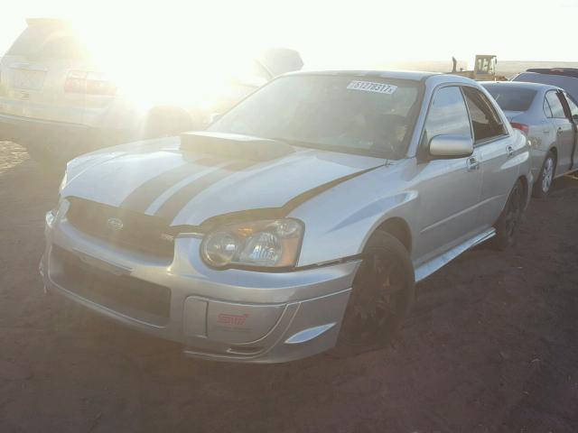 JF1GD70674L521419 - 2004 SUBARU IMPREZA WR SILVER photo 2