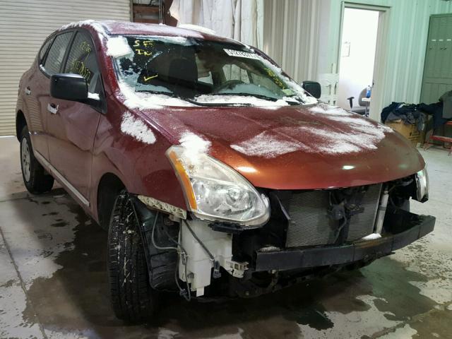 JN8AS5MVXBW290950 - 2011 NISSAN ROGUE S RED photo 1