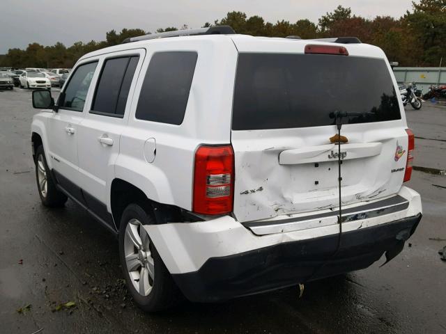 1C4NJRCB8FD291823 - 2015 JEEP PATRIOT LI WHITE photo 3