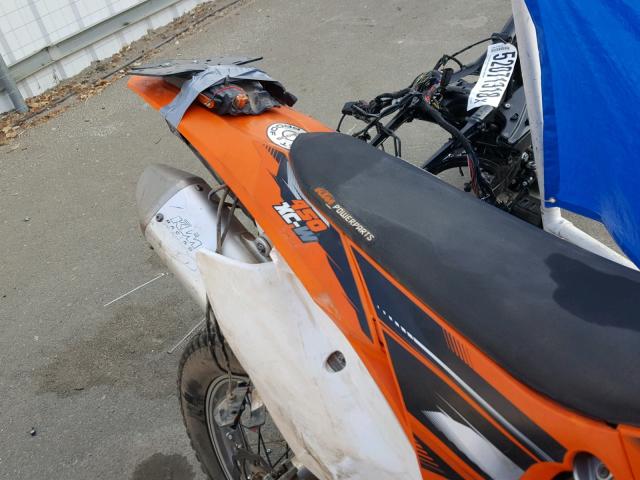 VBKEXM406DM314610 - 2013 KTM 450 XC-W ORANGE photo 6