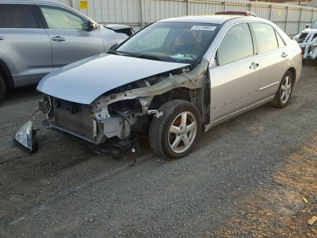 1HGCM56653A120144 - 2003 HONDA ACCORD EX SILVER photo 2