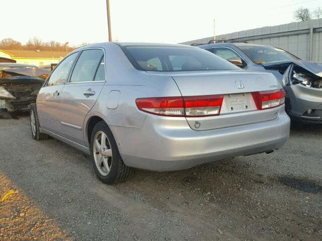 1HGCM56653A120144 - 2003 HONDA ACCORD EX SILVER photo 3