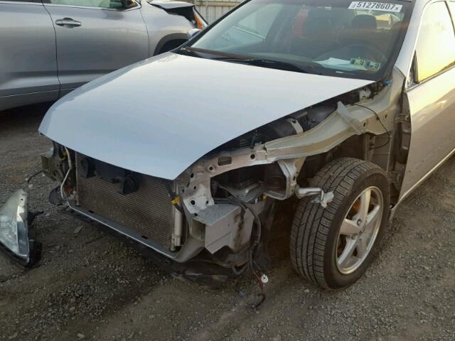 1HGCM56653A120144 - 2003 HONDA ACCORD EX SILVER photo 9