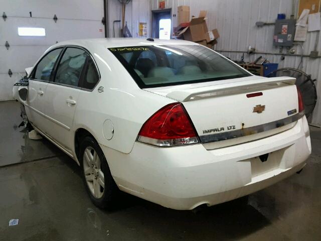 2G1WU581069261614 - 2006 CHEVROLET IMPALA LTZ WHITE photo 3