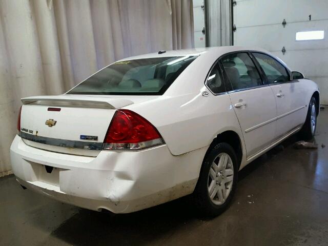 2G1WU581069261614 - 2006 CHEVROLET IMPALA LTZ WHITE photo 4