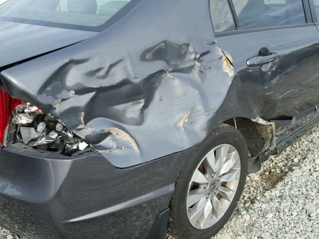 19XFA1F83AE078520 - 2010 HONDA CIVIC EX ნაცრისფერი ფოტო 9
