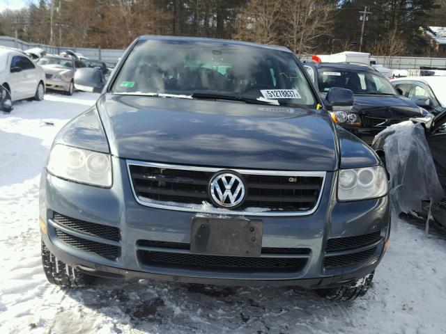 WVGZE77L07D001505 - 2007 VOLKSWAGEN TOUAREG V6 CHARCOAL photo 9