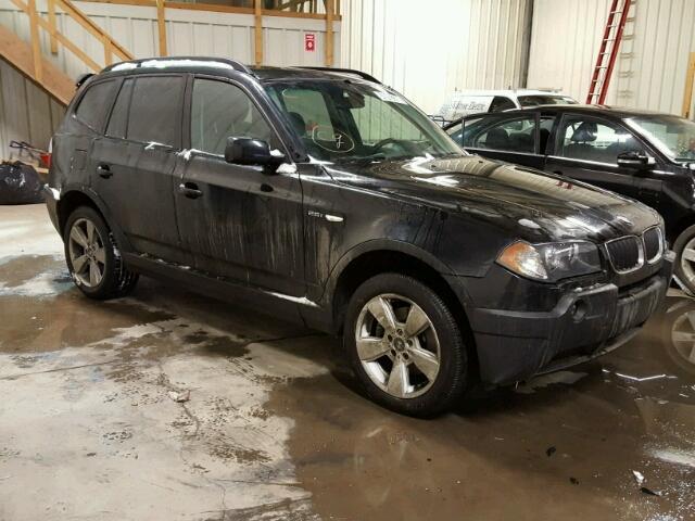 WBXPA73486WC53873 - 2006 BMW X3 2.5I BLACK photo 1