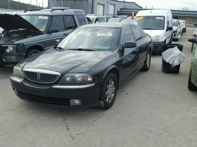 1LNHM86S73Y698493 - 2003 LINCOLN LS BLACK photo 2