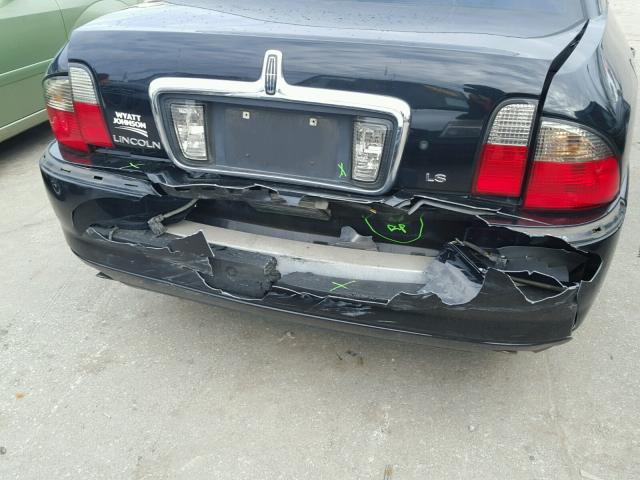 1LNHM86S73Y698493 - 2003 LINCOLN LS BLACK photo 9