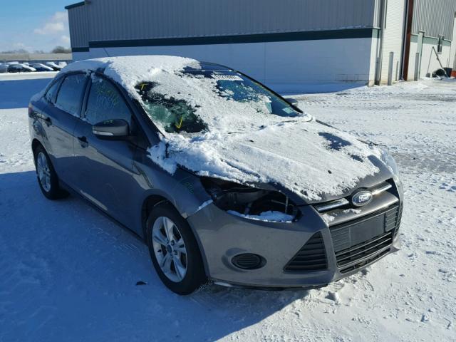 1FADP3F28DL332530 - 2013 FORD FOCUS SE GRAY photo 1