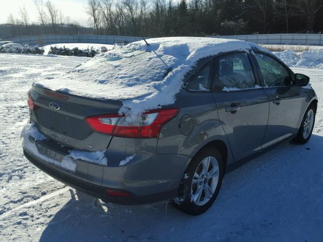 1FADP3F28DL332530 - 2013 FORD FOCUS SE GRAY photo 4