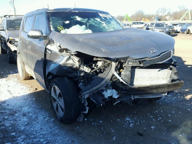 KNDJN2A29F7200036 - 2015 KIA SOUL GRAY photo 1