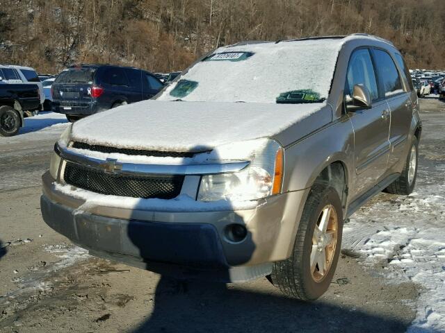 2CNDL73F766045000 - 2006 CHEVROLET EQUINOX LT GOLD photo 2